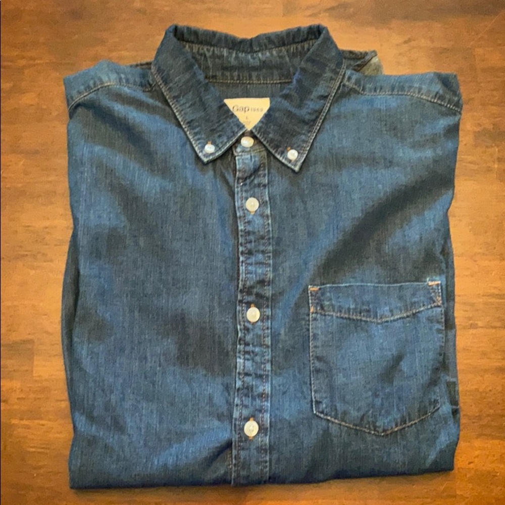 Gap denim shirt